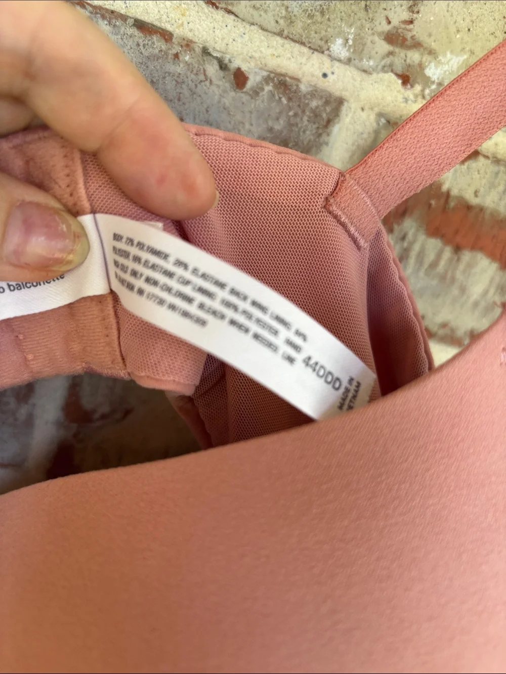 Auden Seamless Molded Bra - Rose Pink